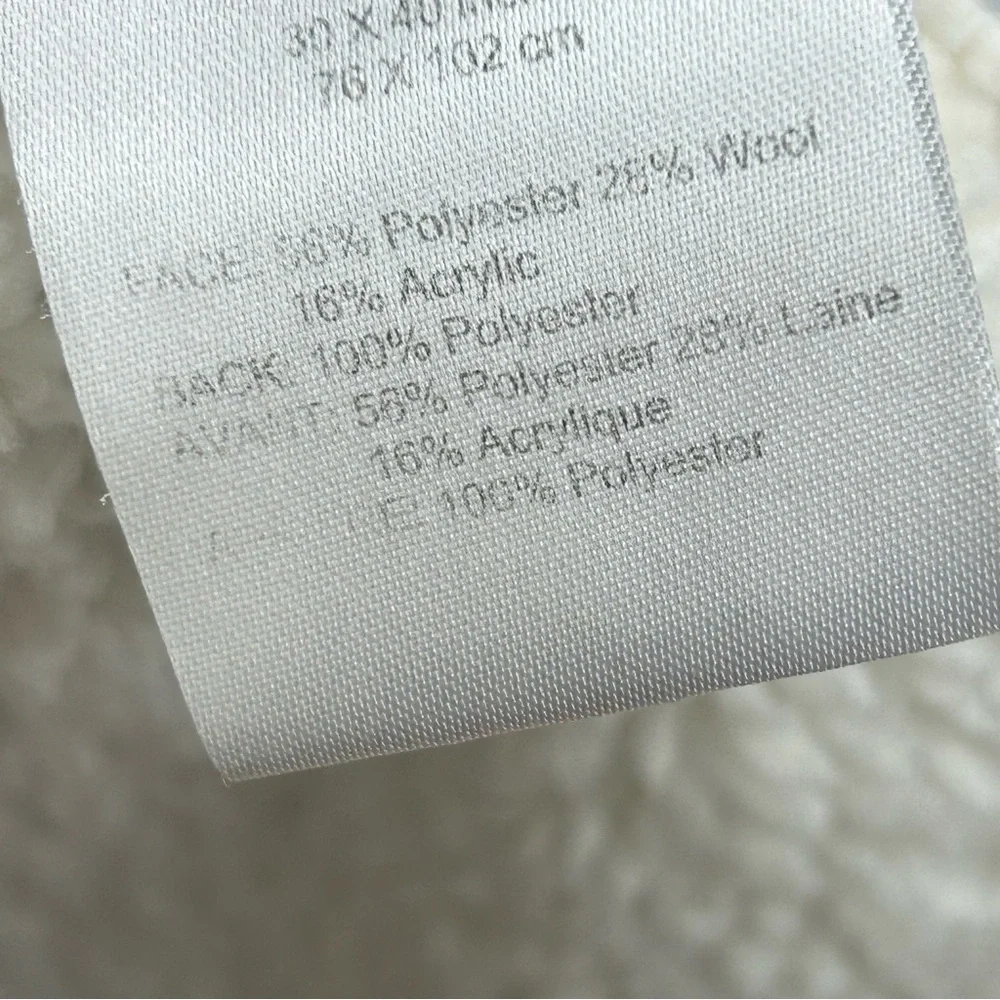 Pottery‎ Barn Kids White Blanket
